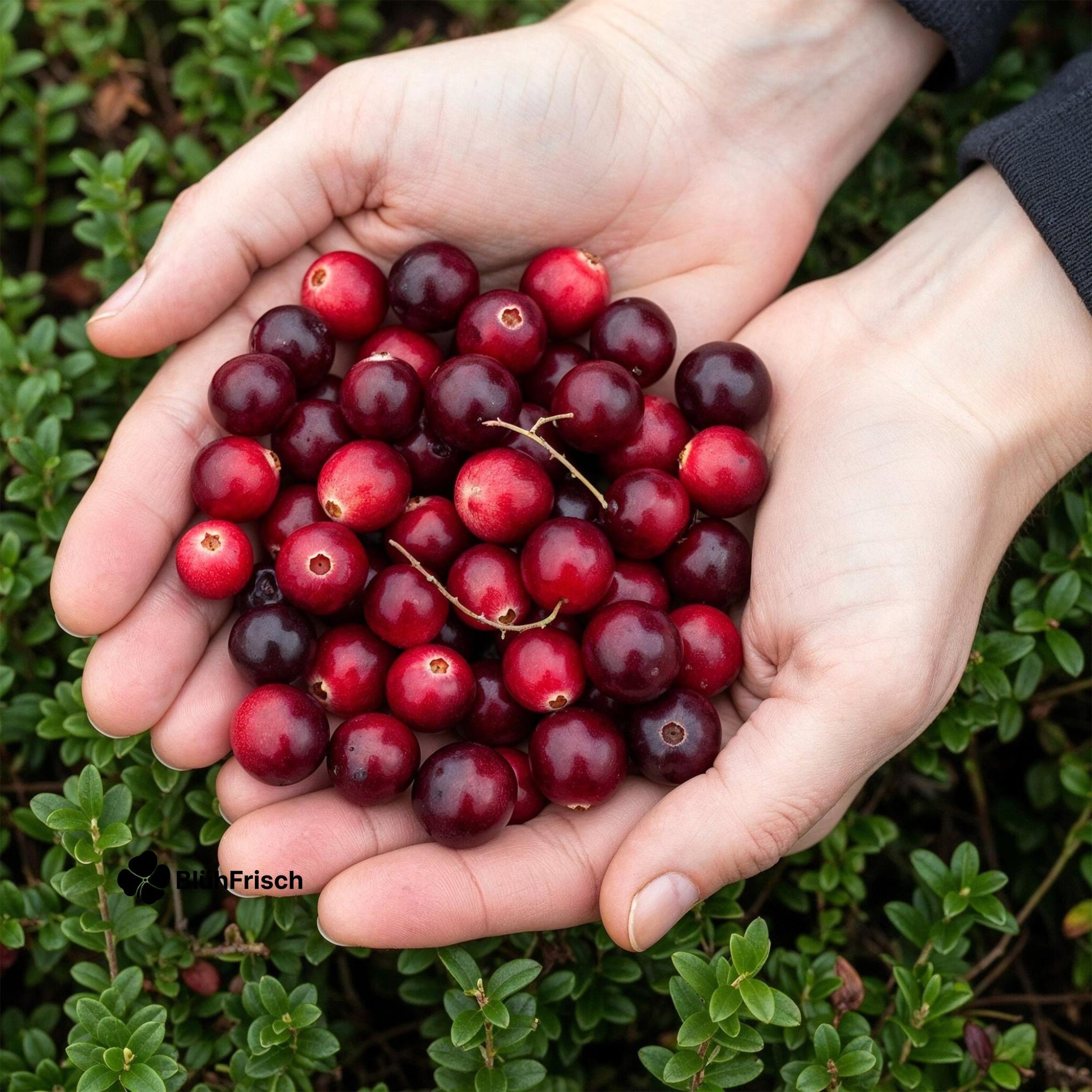 GreenboutiQ - Obstpflanzen - Blaubeere - Vaccinium macrophylla Early Black - Winterhart - 3 Pflanzen - Topf 9 cm - Dunkelrote Beere