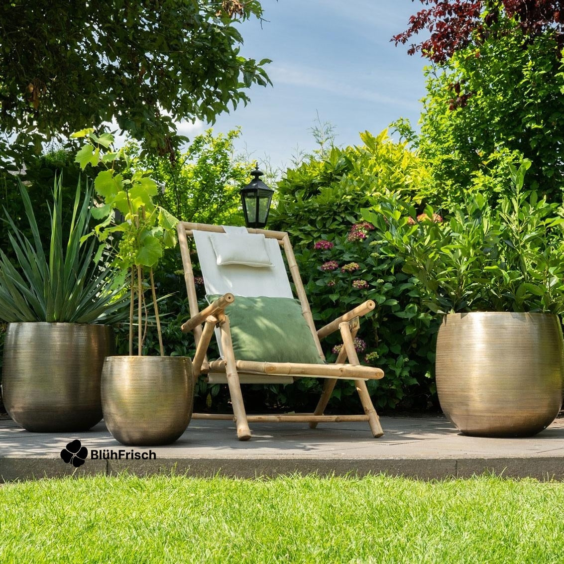 Set 5 Rowen aluminium Goudkleurig - Gold