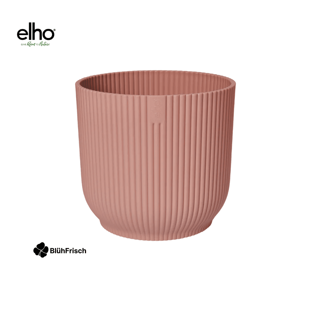 Pot elho Vibes Fold Round roze - D14 x H13