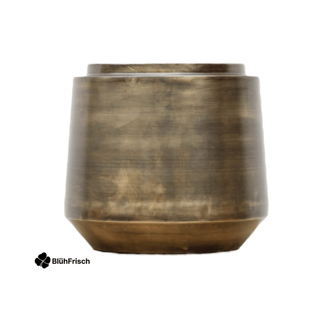 Pot Indigo Vintage Gold D33 x H31