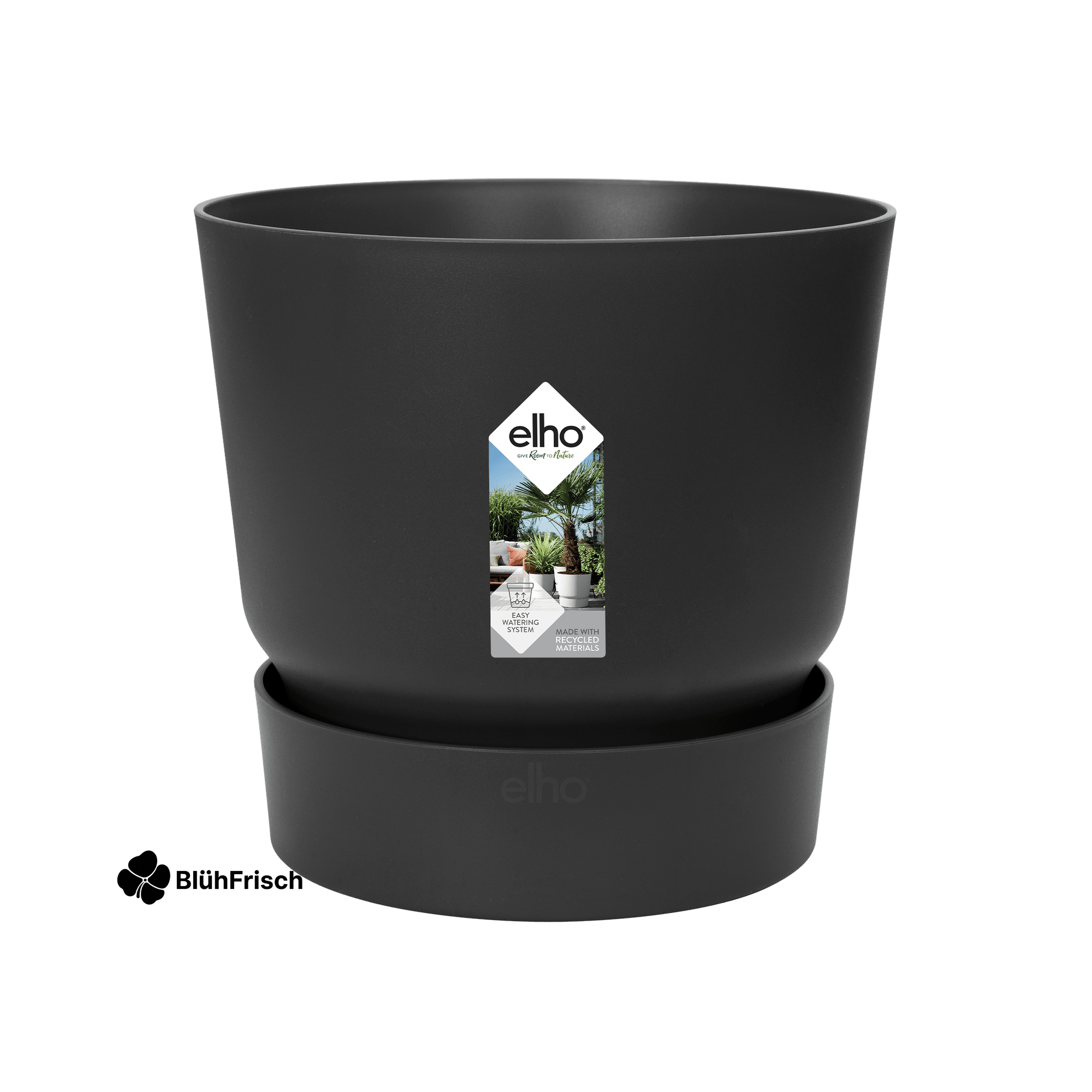 Pot elho Greenville Round zwart - D30 x H28