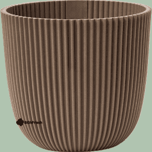 Capi Pot Nature Groove Made With Warm Taupe - D22cm