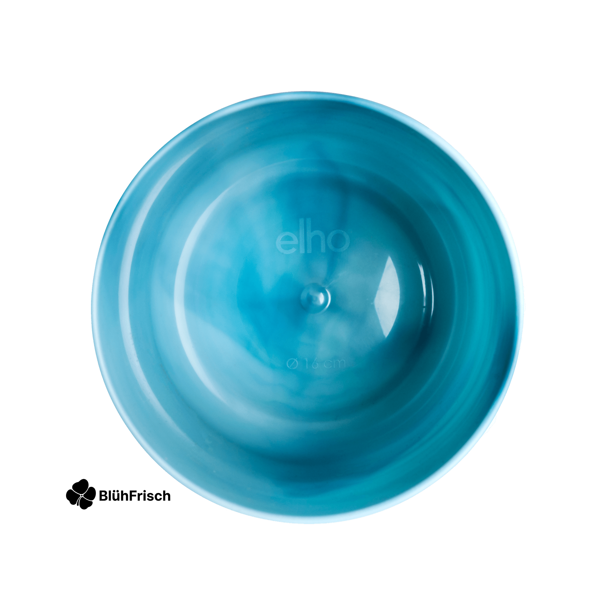 Pot Elho Ocean Round atlantic blue - D22 x H20