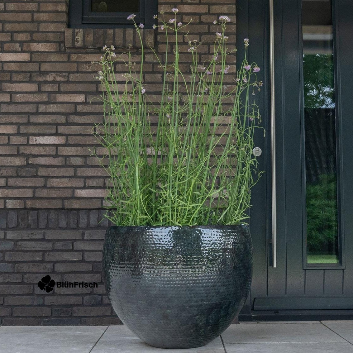 Set von 3 Töpfen - Thom Schwarz Metall - Width