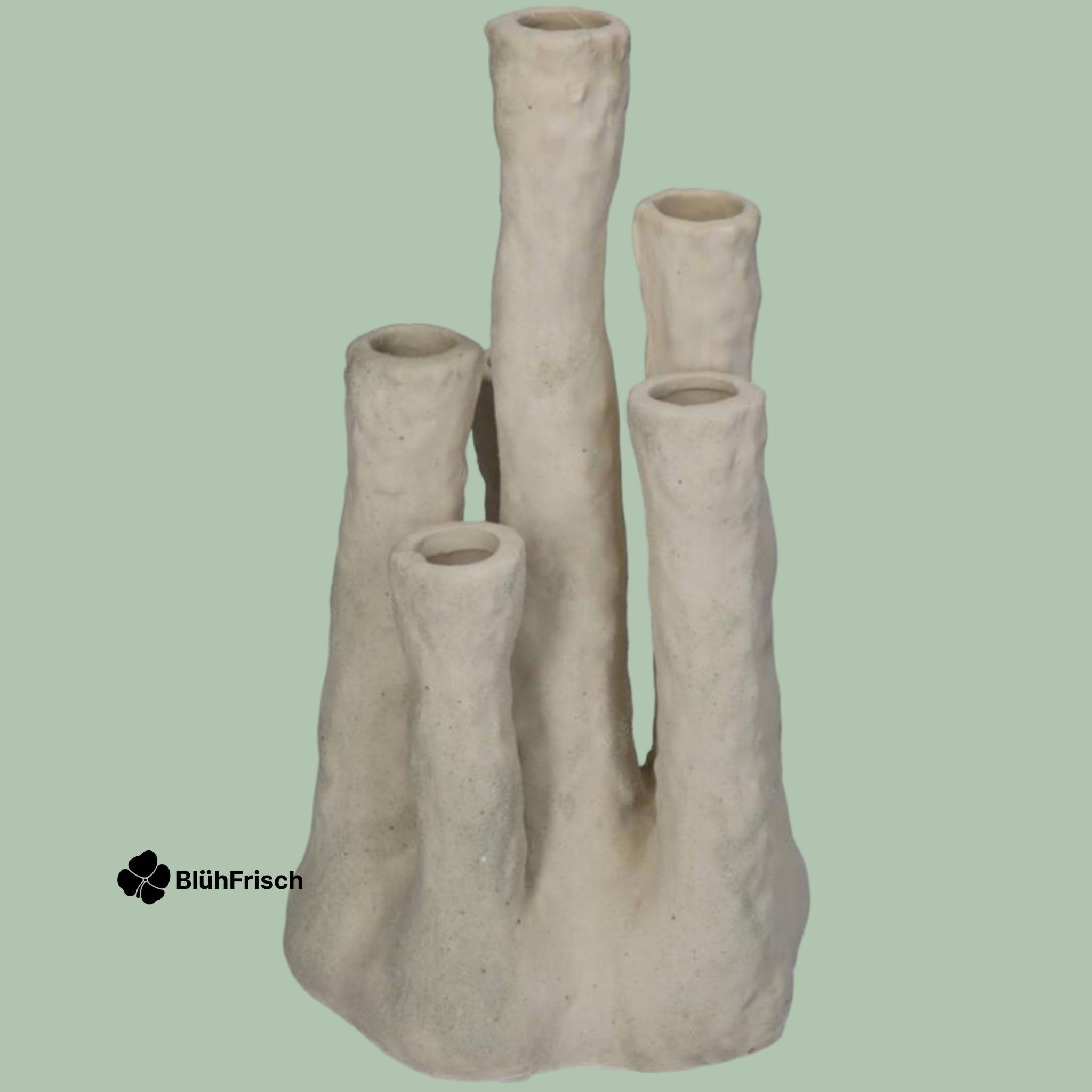 Blumenvase Korall - 18 x 18 x 30cm