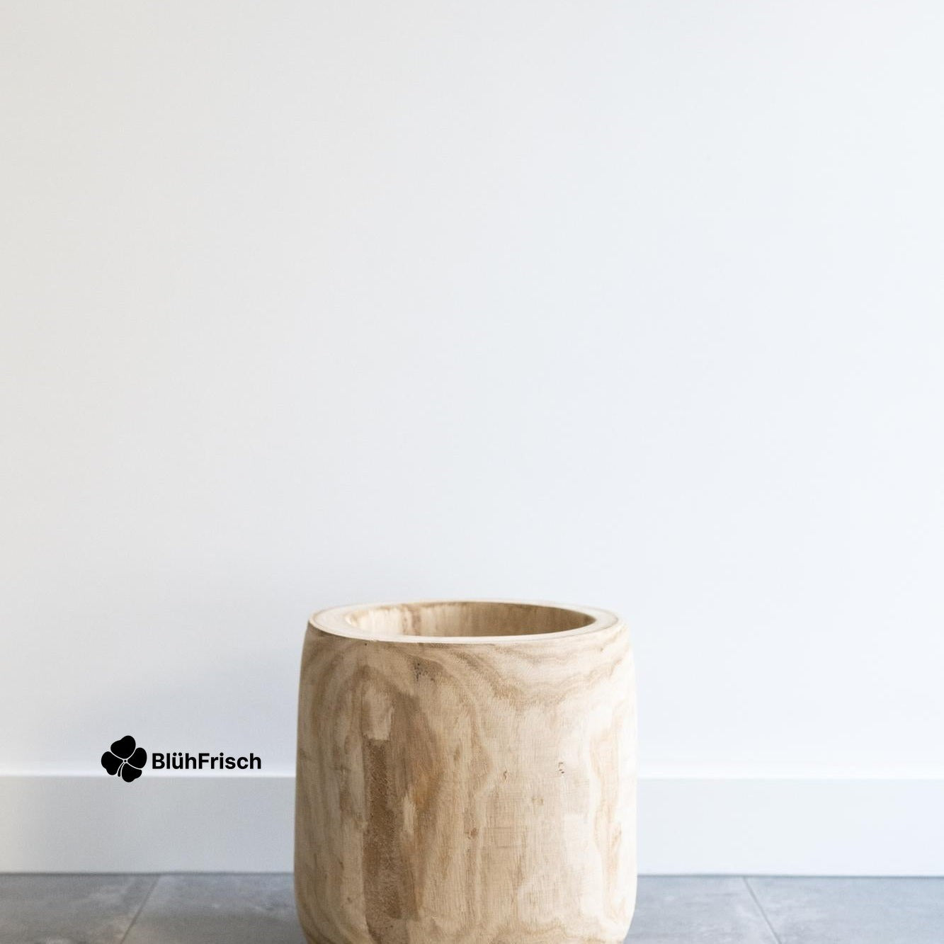 Blumentopf - Holz Hellbraun - Pia Blumentopf 19 - 40 cm