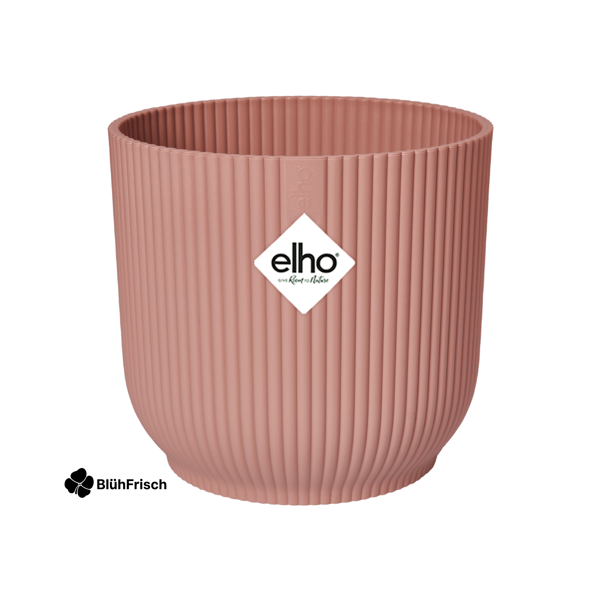 Pot elho Vibes Fold Round roze - D14 x H13