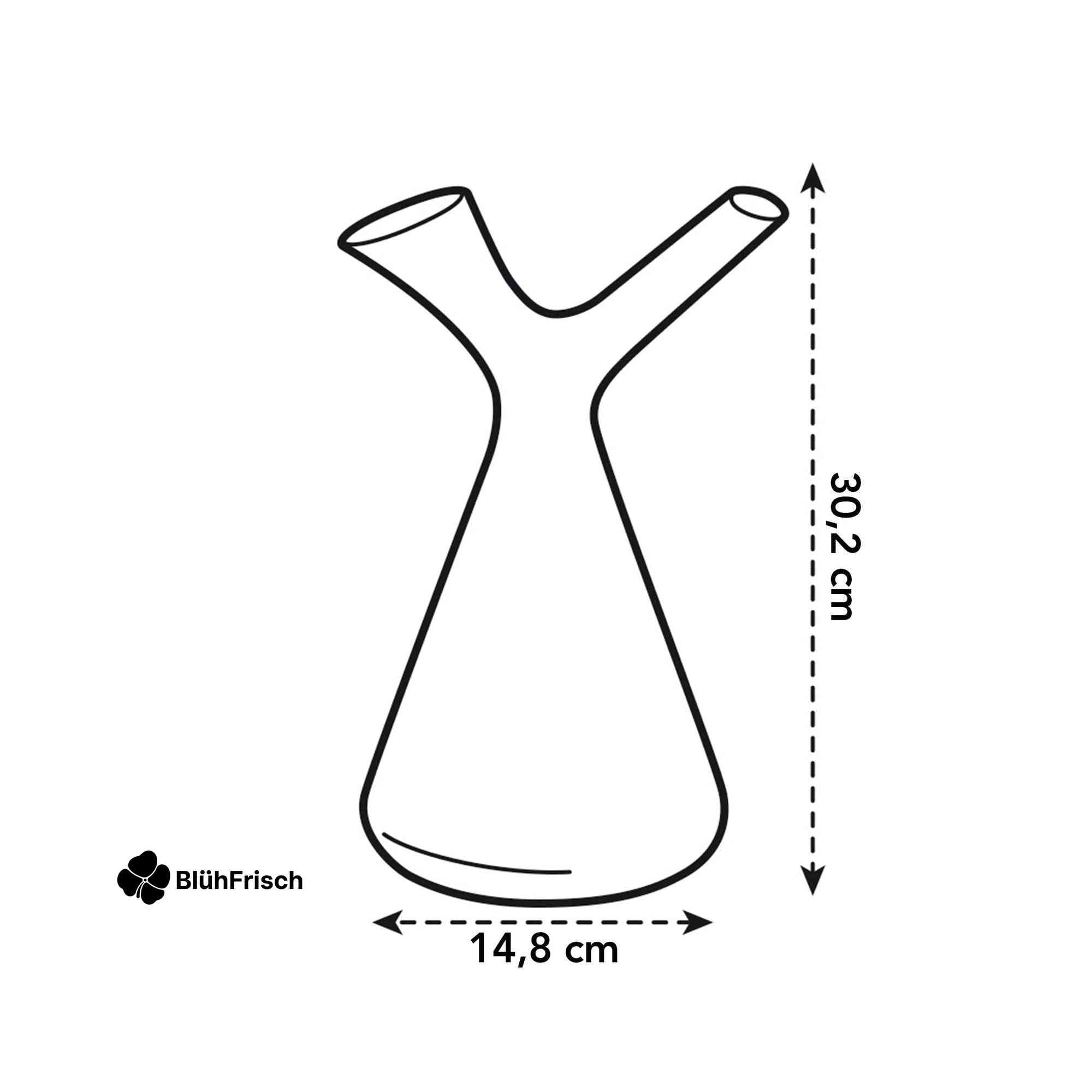 Plunge gieter 1,7L Wit