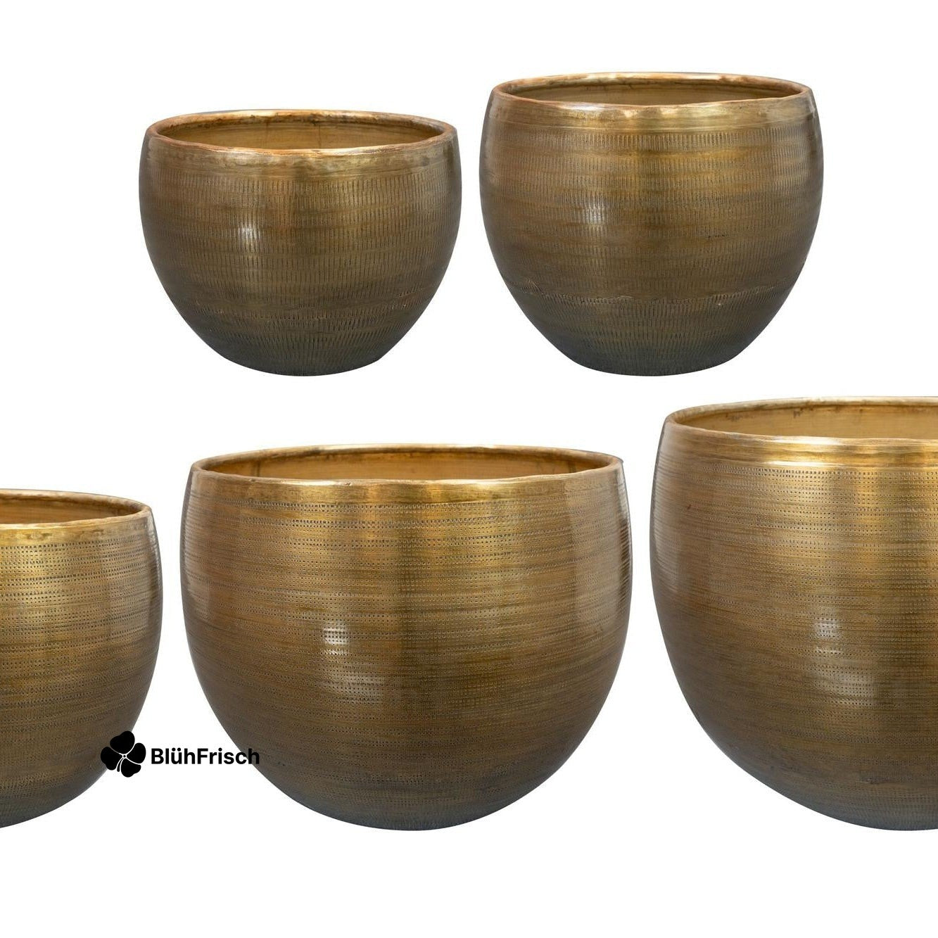 Set 5 Rowen aluminium Goudkleurig - Gold