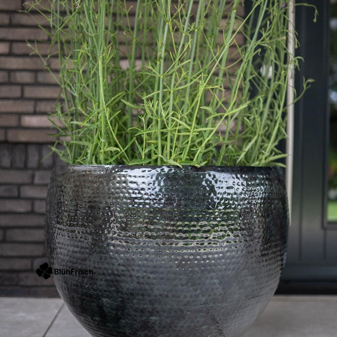 Set von 3 Töpfen - Thom Schwarz Metall - Width