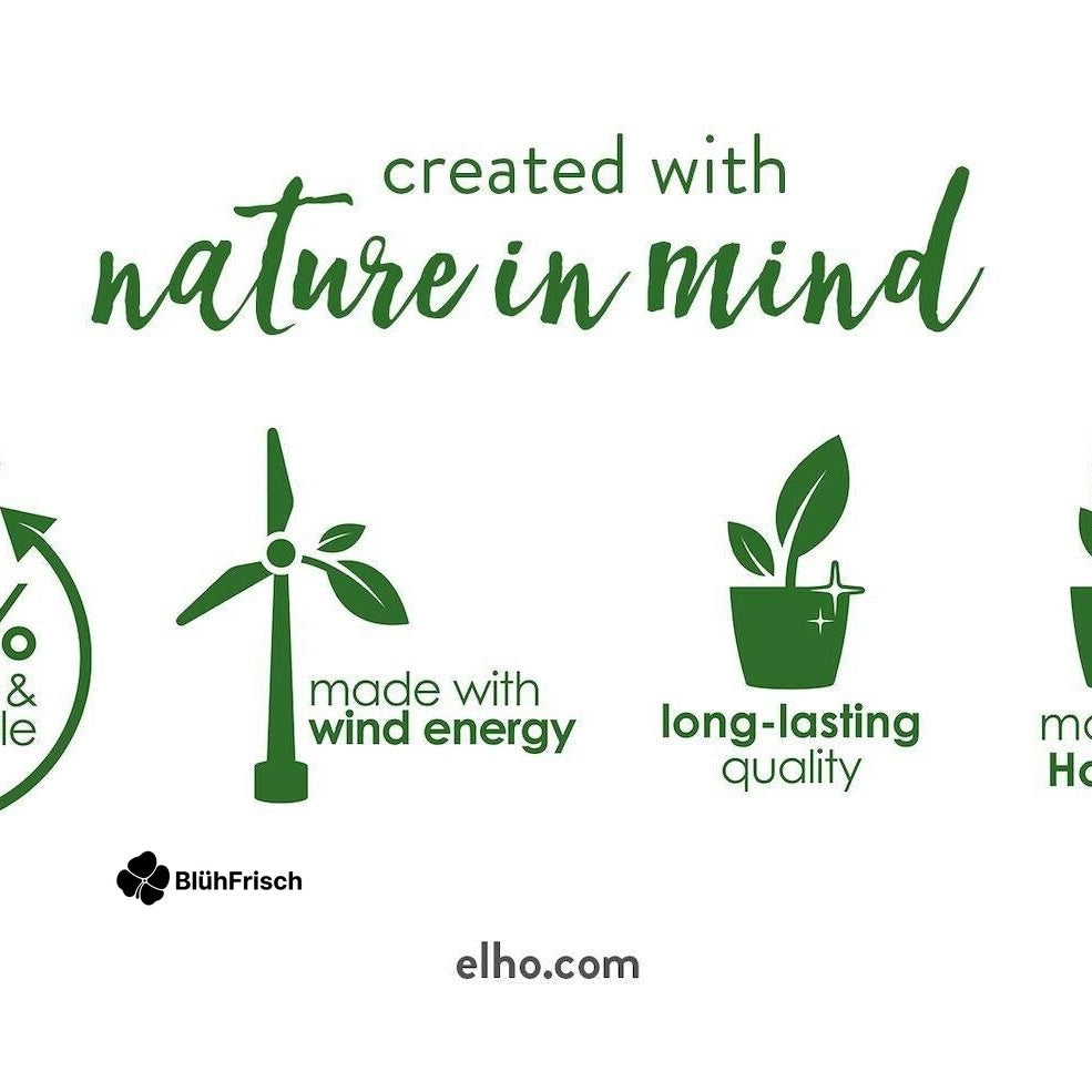 Pot elho Greenville Round zwart - D30 x H28