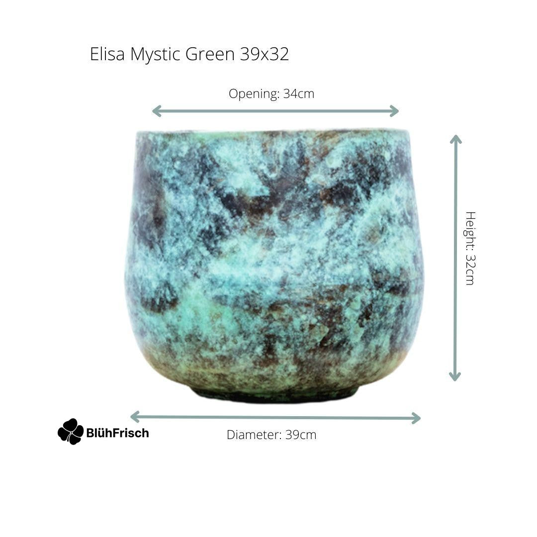 Elisa Mystic Green - D39 x H32 - 39x32
